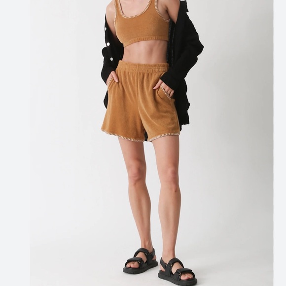 NWT Electric & Rose Lima Vintage Terry Shorts Size Small - Picture 4 of 10